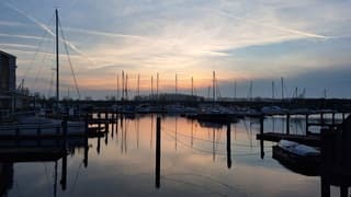 Mooi einde van de kortste dag