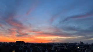 Genoeg te zien in de lucht 