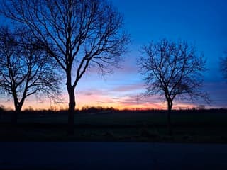 Ochtend stond in Stevensweert 