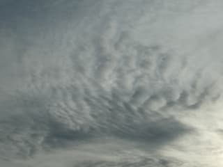 wolkenstructuren/zon