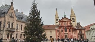 Kerst atmosfeer in Praag