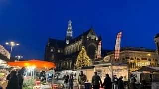 De dag loopt ten einde 