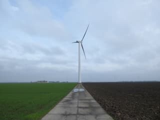 De wind maakt het extra koud!