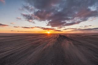 zonsondergang de hon ameland 