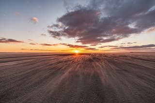 zonsondergang de hon ameland 