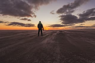 zonsondergang de hon ameland 