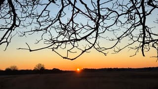 Kraakheldere zonsonder