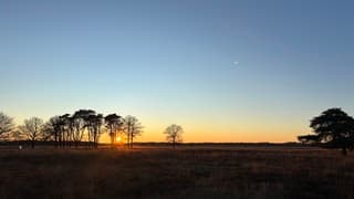 Kraakheldere zonsonder