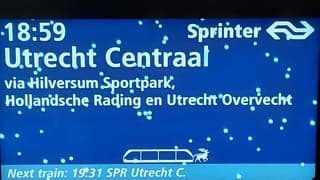 De rendieren trekken onze treinen door de sneeuw, wat handig! 