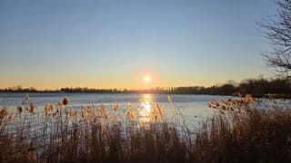 Zonsondergang Nieuwe Meer