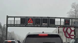 Verkeersdrukte in zuid duitsland