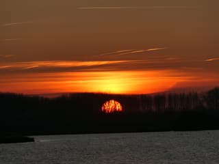 Zonsondergang 
