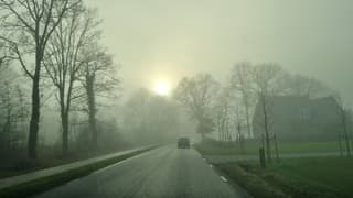Mist in het oosten