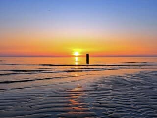 na een mooie winterdag..ging de zon weer bijna onder...