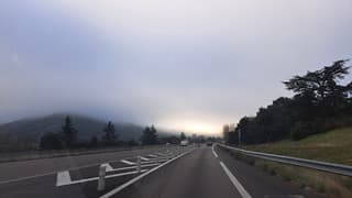 Nog wat mist vanmorgen in Frankrijk 