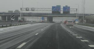 Natte sneeuw