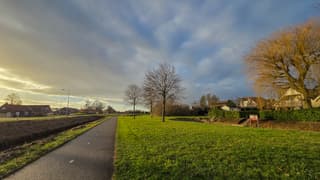Er komt ander weer aan, andere bewolking maar ook nog zon
