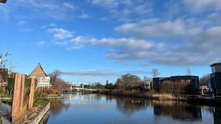 In de middag kwamen er iets meer wolken binnen drijven