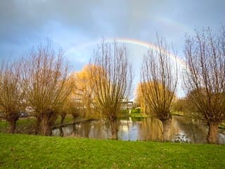 Regenboog in Abcoude