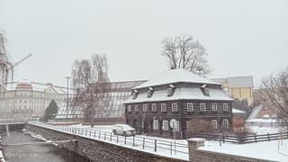 Sneeuwval in Tsjechië 