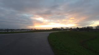 Alphen bij zonsondergang 