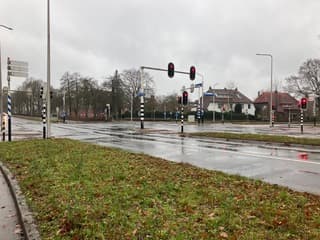 Natte en gure nieuwjaarsdag 