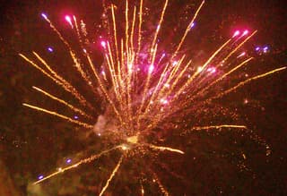 Nieuwjaarsvuurwerk