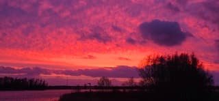 Zonsondergang Hardinxveld-Giessendam