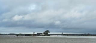 Tussen de sneeuwbuien door ook wat opklaringen 