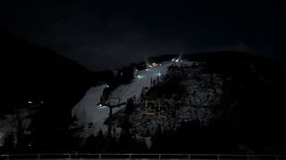 Ski piste  preparatie
