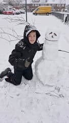 Sneeuw in Maarssen 