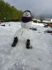 Henk de sneeuwpop 