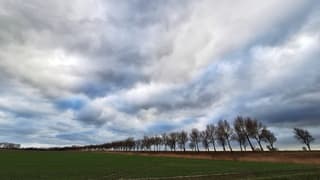 Winterse (hagel)buienlucht