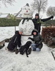 Sneeuwpret in Kaatsheuvel 