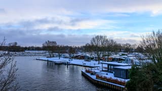 Opklaringen bewolking in de lucht