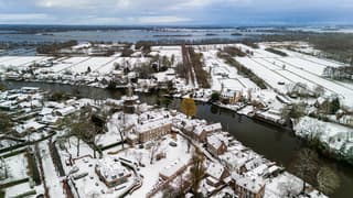 Winter aan de Vecht