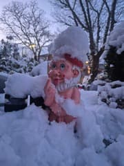 Keesje heeft het koud!