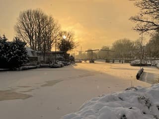 Prachtige zonsopkomst 