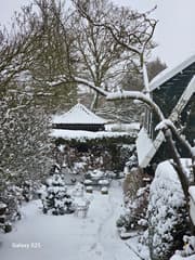 sneeuwende verjaardag kleindochter 