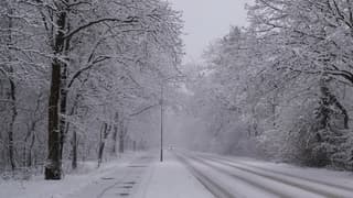 Slecht zicht op de weg
