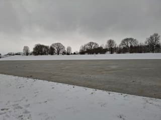 De schaatsbaan