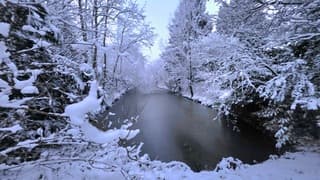 Mooie winters plaatje 