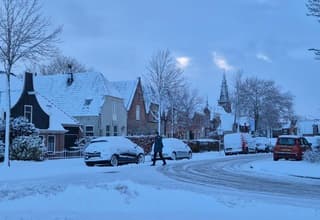 Schagen op een winterse ochtend