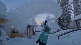 Video Lapland kokend water