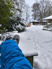 Heerlijk sneeuw en kou 