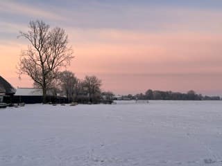 Koude winterochtend