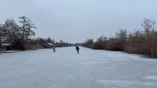 Schaatsen bij Molenpolder