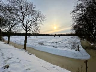 Genieten van het prachtige weer
