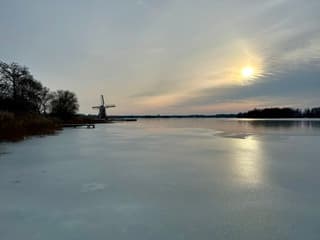 Helpermolen vanaf de steiger