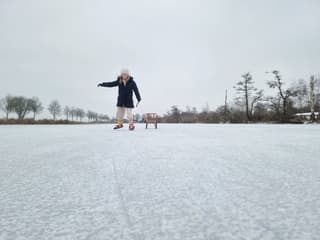 Yes! Schaatsen op natuurijs! ❄️
